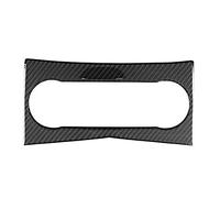 KIMISS Air Condition Panel Cover Trim, Car Carbon Fiber Air Condition Panel Cover Trim Fit for W204 C class 2007-2012
