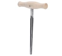 KIMISS Alésoir de Trou de Cheville de Violon avec Poignée Ergonomique en Bois et Lame en Acier Inoxydable pour un Réglage et des Réparations Précis du Violon