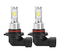 KIMISS Ampoules LED-2pcs H10 9145 80W 8000K Aluminium Blanc LED Ampoule antibrouillard 12-24V Remplacement universel