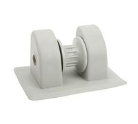 KIMISS Ancrage en PVC Patch d'ancrage Support D'ancre Roue d'ancrage Rouleau de Ligne Bateaux Gonflables Kayaks Accessoires de Dériveur Support D'ancre de Bateau Gonflable(Blanc)