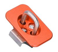 KIMISS Ancrages d'arrimage Robustes pour 2015 - 2021,4 Pièces de Remplacement pour Lit de Camion Bull en Acier Inoxydable (ORANGE)