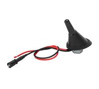 KIMISS Antenne de Toit de Voiture Raku 2 Base avec Amplificateur - Conception Compacte Universelle pour, et Plus Encore - Installation Facile