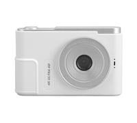 KIMISS Appareil Photo Numérique Compact de 48 MP avec Vidéo 4K, Zoom Numérique 16x et écran HD de 2,4 Pouces, pour Les Enfants, Les étudiants et (White)