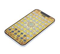 KIMISS Arabe Learning - Electric E Onal Early Learning Pad & Reading Toy Pendant 3 Ans et Plus - Outil d'apprentissage en Langue Arabe Amusante et Interactive (Yellow)
