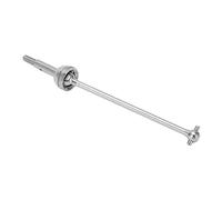 KIMISS Arbre d'entraînement RC en Acier Inoxydable CVD, Arbre d'entraînement à Joint Universel pour 144001 144002 124018 124019 124017 124016, Pièces de Mise à Niveau Haute Performance