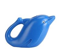 KIMISS Arrosoir pour Enfants de Dessin animé Jardinage et Plage - Pot de Pulvérisation d'animaux en Plastique Amusant de 1200 ML (Dauphin Bleu)