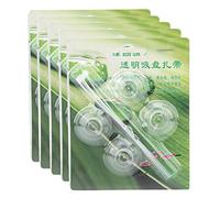 KIMISS Aspiration du Réservoir de Poisson, Tasses d'aquarium Transparentes pour Sucette 20 Pcs Accessoires de Pompe à Air Tampon Tuyau Chauffage avec Attaches Câble pour