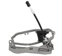 KIMISS Assemblage de Porte Poignée de Voiture Support de Poignée pour X5 E53 51218243615/51228243635/51218243616/51228243635(Arrière gauche)