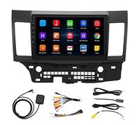 KIMISS Auto-Stereo-Touchscreen-Radio, 10,1-Zoll-Auto-GPS-Player 1 + 16 GB MP5-Player GPS-Navigationssystem Passend für Lancer EX 2010-2015