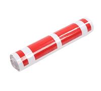 KIMISS Autocollant Universel en Vinyle à Rayures pour Capot de Voiture, Couverture de Capot de Voiture, Décor de Moteur, adapté aux Véhicules Tout-Terrain SUV Camion (Rouge)