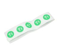 KIMISS Autocollants NFC NTAG215-30PCS NFC Entièrement Programmables Compatibles pour TagMo et, Mémoire 504 Octets - Matériau étanche, Idéal pour les Applications (GREEN)