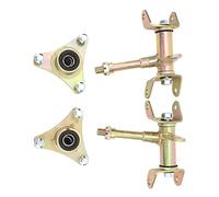 KIMISS Avant Direction Strut Knuckle Gauche Droite Disque De Frein Essieu De Roue Jante Moyeu Stub Alliage D'aluminium Ensemble pour ATV Go Karts Off Road UTV Quads