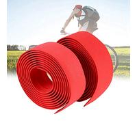 KIMISS Bande de Guidon de Vélo, 2 Pièces, Enveloppe de Route de Cyclisme, Douce, Antidérapante, Résistante à la Transpiration, 2 Bouchons, Poignée Noire et Blanche avec et Pièces par Ensemble de