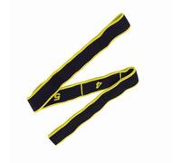 KIMISS Bande de Résistance de Yoga pour la Danse Latine - Ceinture élastique d'étirement pour Exercices de Fitness 90 Cm X 4 Cm (Yellow)