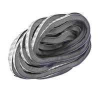 KIMISS Bande d'étanchéité Auto-adhésive pour Fenêtres et Portes - Insonorisée, Coupe-vent, Anti-poussière, Grise - Coupe-froid en Polypropylène Facile à Installer pour un Usage Domestique (9x15mm)