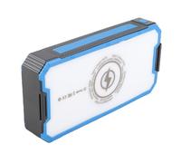 KIMISS Banque d'énergie Solaire 36 800 MAh avec 34 LED, 4 Sorties USB, Type C et Entrée - Chargeur Solaire pour Camping et Aventure en Plein Air