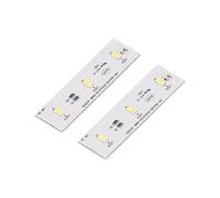 KIMISS Barre Lumineuse LED pour Réfrigérateur de qualité Supérieure, Pièce de Rechange DC 12 V Compatible avec SW BX02B, Bande de Réfrigérateur pour Congélateur avec Haute luminosité et