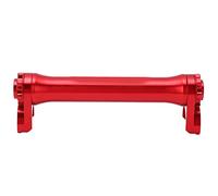 KIMISS Barre Télescopique d'extension de Roue Facile en Alliage d'aluminium pour Vélo Pliant 3sixty - Longueur 124 Mm, Légère, Finition Anodisée, Sûre et Facile à Installer (Rouge)