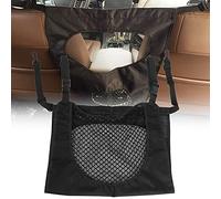 KIMISS Barrière de Voiture Réglable pour Chien pour Une Conduite Sûre - Barrière en Maille pour Animaux de Compagnie pour Véhicules sur la Banquette Arrière