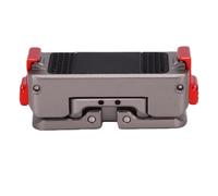 KIMISS Base Magnétique à Dégagement Rapide pour Caméra, Support D'extension Pliable à Deux Broches avec Aimant Puissant et Rotation à 360 Degrés pour Caméras d'action