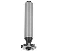 KIMISS Bit de Coupe de la Fente HSS T, Tige Droite Demi-frappe de Clés Ronde Cutter, Largeur de la Lame de 3 Mm, 16 Mm de Diamètre, Tige de 10 , Acier à Outils de Coupe, Aluminium, Cuivre et Fer
