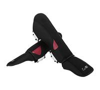 KIMISS BN Fight Protège-Tibias pour Kickboxing, Muay Thai et Sanda - Équipement de Protection Professionnel pour Adultes - Conception de Cheville épaisse et Souple - Améliorez Votre Entraînement et