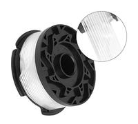 KIMISS Bobine de Tondeuse à Gazon avec Couvercle, Pièces de Rechange Adaptées à AF100, Ensemble d'accessoires de Tondeuse Efficace 6 Pièces