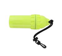 KIMISS Boîte de Rangement à Sec à la Plongée étanche avec Clamp/Holder - Plongée sous en Apnée Boîte Sèche sous-Marine Sèche Cylindrique - Sacs Secs Marins (Yellow)