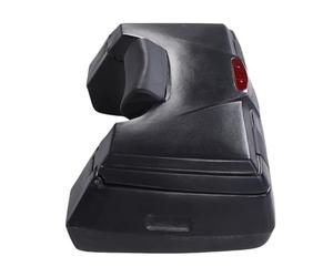 KIMISS Boîte de Rangement Arrière pour VTT, Grande capacité 80 L, Polymère rotomoulé, Imperméable, Robuste, avec Dossier, pour UTV, équitation, Camping, Randonnée, Aventures en Plein