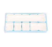 KIMISS Boîte de Rangement Professionnelle pour Pièces de Montre avec 6 Grilles pour Organiser Les Pièces de Mouvement et Les Accessoires - Design Empilable pour l'artisanat et Les Bijoux. (Blue)