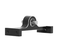 KIMISS Boîte de Transfert de 70 Mm Haute Performance avec Arbre en Forme de 5 Mm en Acier D pour 1/10 RC Crawler Pièces de Mise à Niveau et Boîte de Vitesses Centrale en Alliage (Black)