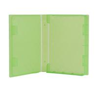KIMISS Boîtier de Stockage pour Disque Dur SSD 2,5" - Antistatique, Résistant aux Chocs, à la Poussière, Antidérapant, Gris (Green)