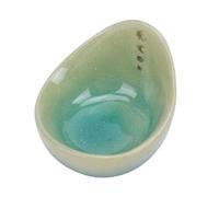 KIMISS Bol à Herbes en Céramique avec Trous - Outil de Cuisine Efficace pour Séparer les Feuilles et les Tiges, Idéal pour la Coriandre et le Persil