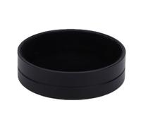KIMISS Bouchon D Objectif D Appareil Photo, Couvercle Avant Léger avec Coussin Intérieur Souple en Alliage Aluminium, Protection Contre la Poussière et Les Traces de Doigts, for (Black)