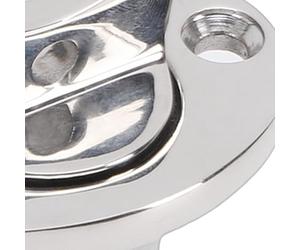 KIMISS Bouchon de Vidange Ovale Garboard, Bouchon de Vidange de Bateau en Acier Inoxydable 316 Marin pour Trou de 1 Pouce, avec Joint Torique étanche, pour Tableaux Arrière de Bateaux