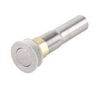 KIMISS Bouchon pour Canalisation d'évier de Salle de Bain par Galvanoplastie - Conception Anti-obstruction pour Lavabo, sans Débordement, Solution de Drainage élégante et Fonctionnelle