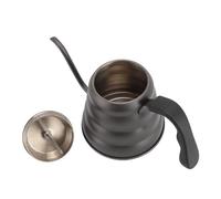 KIMISS Bouilloire à café 1200 Ml en Acier Inoxydable à Col de Cygne avec Thermomètre - Idéale pour les Tables de Cuisson à Induction et le Brassage Précis