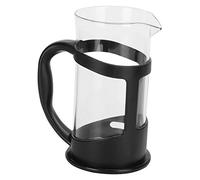 KIMISS Bouilloire électrique à café et à thé Pour la Maison et Théière en Verre Borosilicate Résistant aux Hautes Températures (600 ml)
