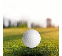 KIMISS Boules Lumineuses LED - 6 Pièces dans l'obscurité pour Le de Nuit et l'entraînement de Jour, Matériau en Caoutchouc Synthétique (Orange)