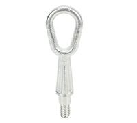 KIMISS Boulon de Crochet de Remorquage, Crochet de Charnière pour œil de Remorquage 72157070643 Remplacement pour 1 3 5 7 X5 X3 Series E60 E61 E65 E70 E87 E90 E91