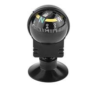 KIMISS Boussole Réglable pour Montage sur Tableau de Bord Balle de Guide de Pointage de Direction de Randonnée pour Voiture de Bateau de Marine