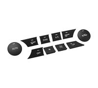 KIMISS Bouton de Climatisation de Remplacement pour Réglage du Volume d'air pour W204 CLS 2011-2017, Finition Mate, Installation Facile, Accessoires de Voiture