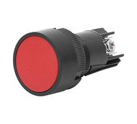 KIMISS Bouton Poussoir XB2-EA, Interrupteur de Commande Série 660V 10A, Bouton de Réinitialisation, Commutateurs Industriels Haute Performance, 10 Pièces (Rouge XB2-EA145)