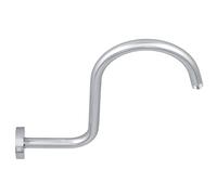 KIMISS Bras de Douche en Forme de S à Col de Cygne, Bras d'extension en Acier Inoxydable pour Pommes de Douche NPT - de Pomme de pour Salle de Bain pour une Expérience de Confortable (233 brossé)