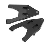 KIMISS Bras Oscillant Avant RC en Alliage d'aluminium, 2 Pièces, pour Udirc UD1002 UD1002se, Pièces de Mise à Niveau Légères et Durables (Black)
