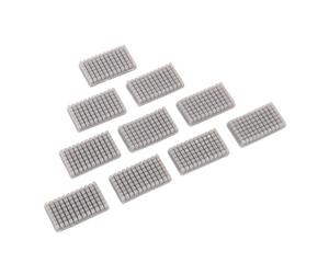 KIMISS Brosse de Buse pour QIDI Plus 4, 10 Pièces de Remplacement d'essuie-glace en Silicone pour extrémité Chaude d'imprimante 3D, Outil de Nettoyage Efficace pour l'entretien des Buses