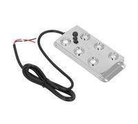 KIMISS Brumisateur Ultrasonique de Fontaine d'étang d'eau avec 6 Têtes, Brumisateur Ultrasonique Silencieux pour Jardin Paysager DC45-48V + 'étang +