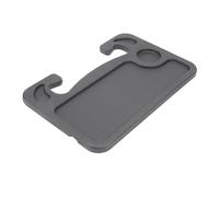KIMISS Bureau Multifonctionnel au Volant de Voiture avec Porte-gobelet et Fente pour Stylo, Plateau Double Face pour Les Repas en Voiture, Le Travail et Les études (Black)