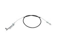 KIMISS Câble d'accélérateur Réglable Universel ABS en Acier Inoxydable Antirouille Haute Performance pour Moteur SB V8 - Câble d'accélérateur tressé en Acier Inoxydable/pièces de Rechange