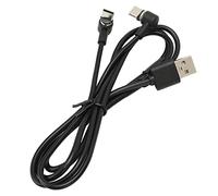 KIMISS Câble de Charge Magnétique 2 en 1 de Type C pour Manettes et PS VR2 - Conception à 90 Degrés, Double Chargeur pour et Plus, Longueur 80 Cm